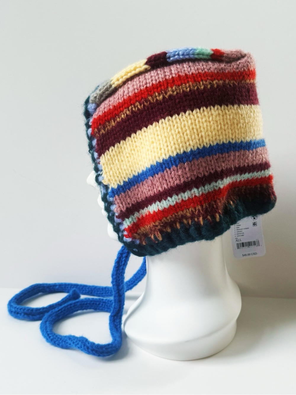 Free People Evie Multi Stripe Bonnet | NWT - Picture 6 of 8